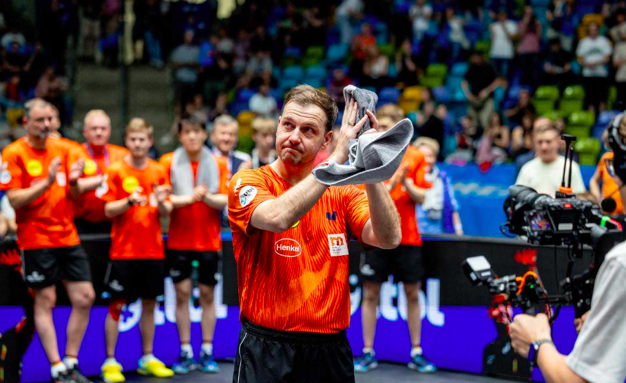 瑞典乒乓球队碾压英国乒乓球队，波尔高光表现